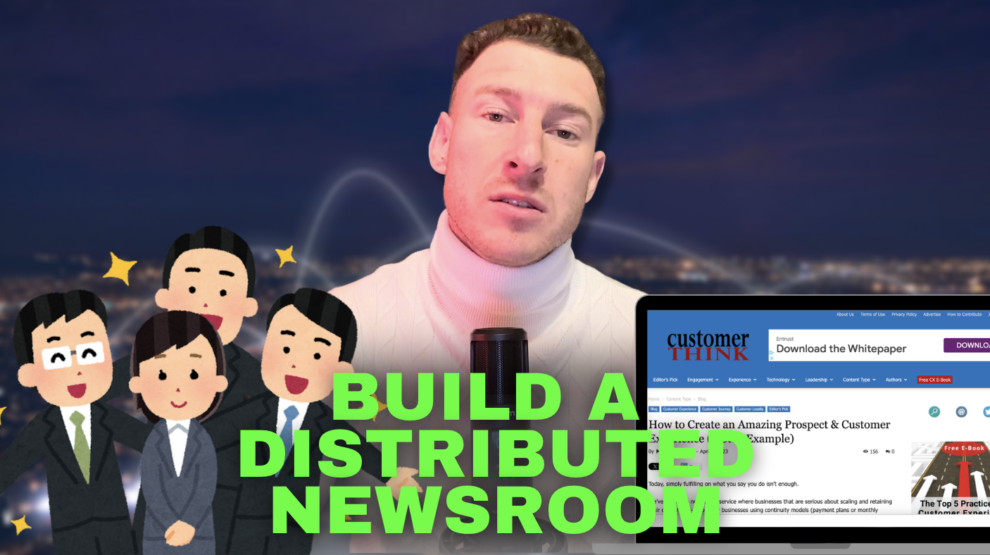 ­­How to Build a Distributed Branded Newsroom (B2B/SaaS)